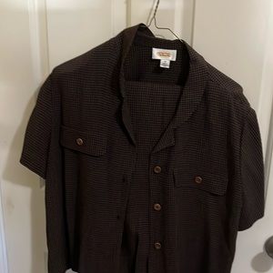 Jacket and midi-skirt